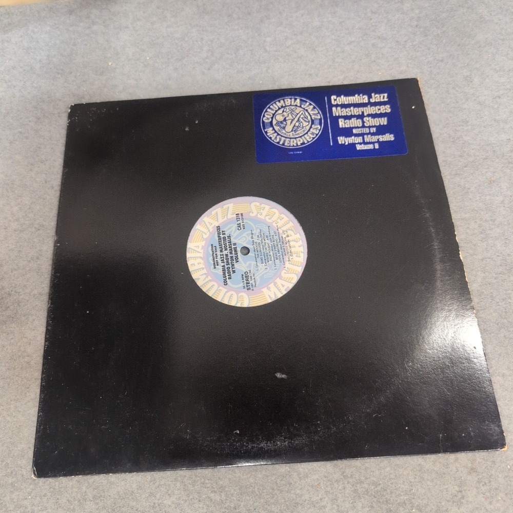 Columbia Jazz Masterpieces Radio Show Vol II Wynton Marsalis Vinyl LP CAS 1318 - Picture 1 of 7